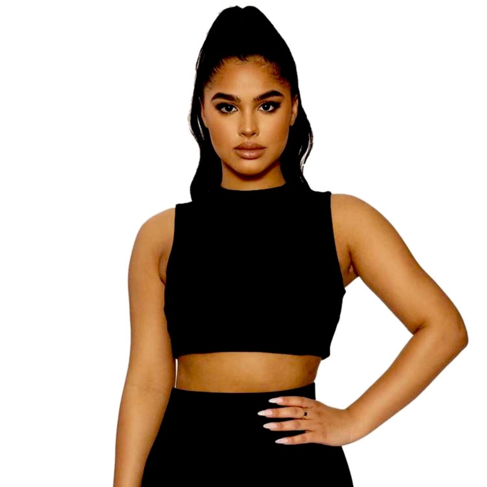 Naked Wardrobe Sleeveless Crop